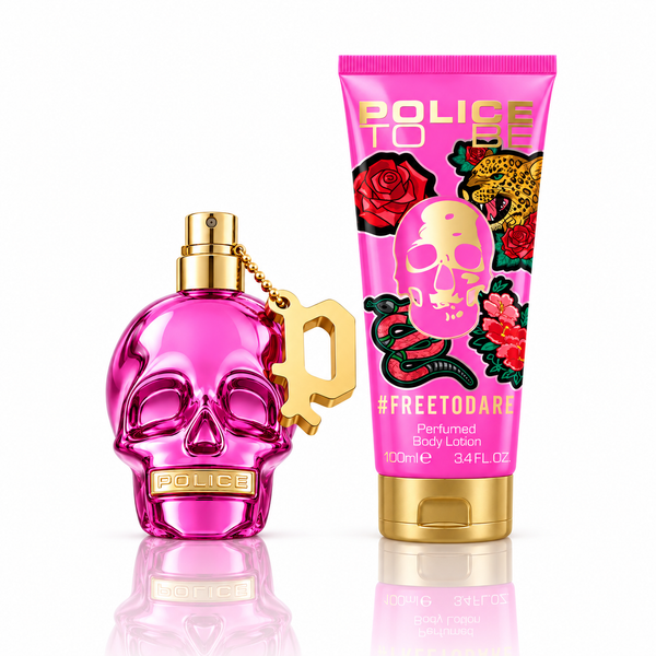 Police To Be Freetodare Gift Set 40ml EDP Spray - Body Lotion 100ml