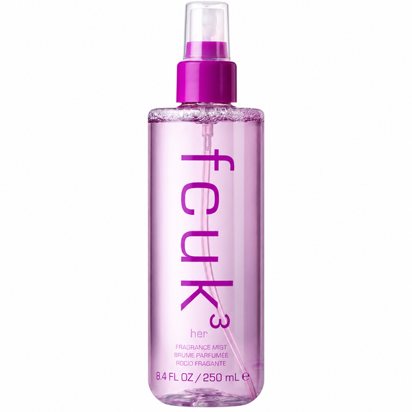FCUK 3 Her 250ml Body Mist