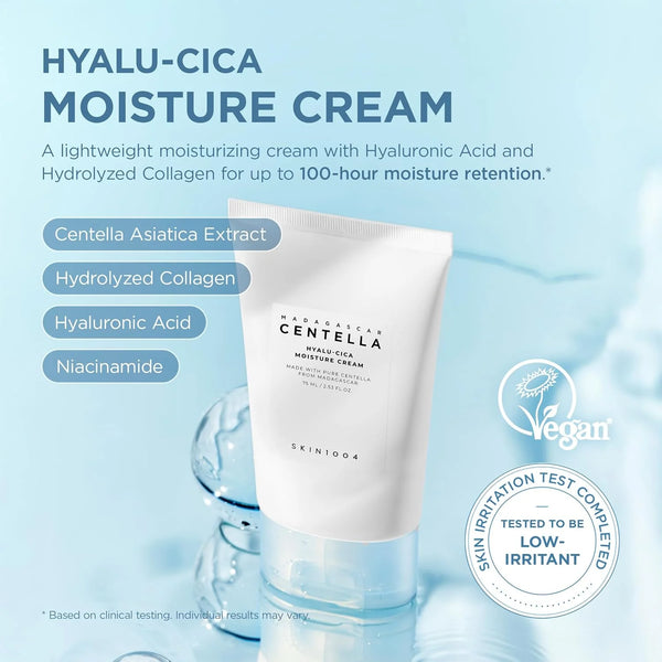 SKIN1004 Madagascar Centella Hyalu-Cica 75ml Moisture Cream
