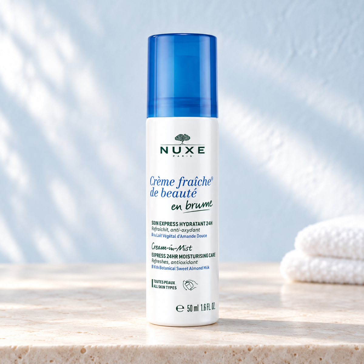 Nuxe Creme Fraiche De Beaute De Beaute 24Hr Moisturising Cream-In-Mist 50ml