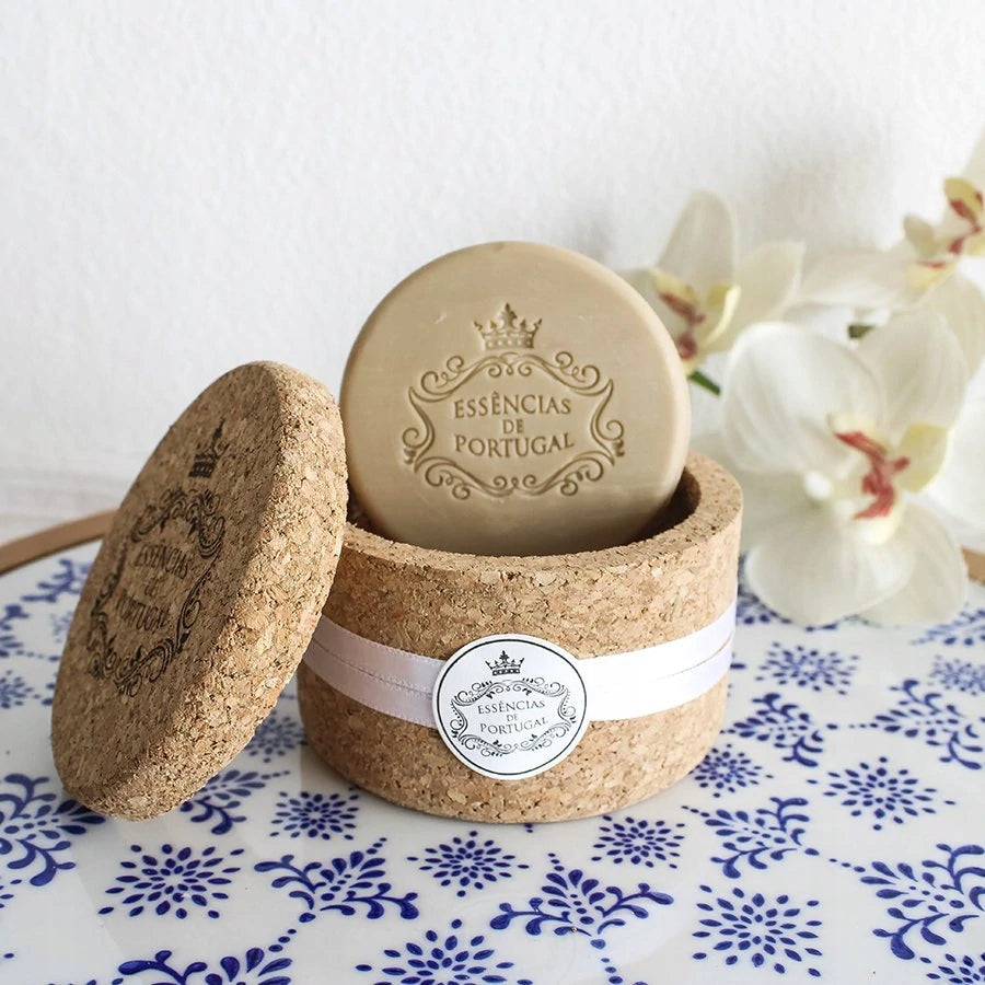 Cork Jewel-Keeper White Jasmine Soap 2 x 50g