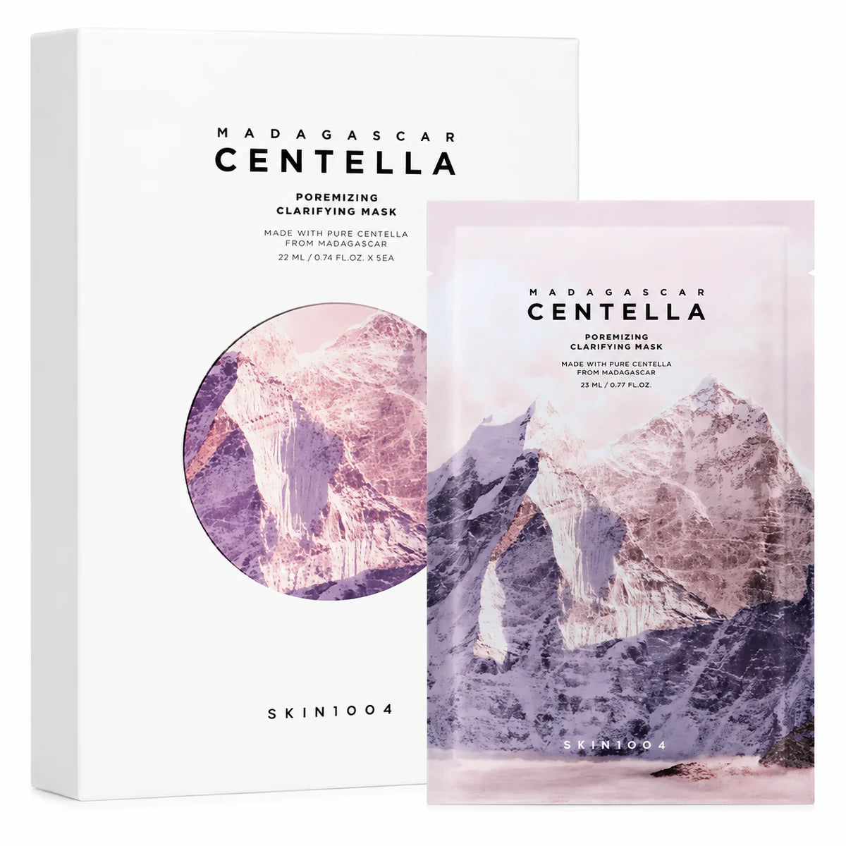 SKIN1004 Madagascar Centella Poremizing Clarifying Mask 5 x 23ml