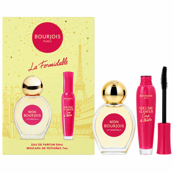 Bourjois La Formidable 2 Piece Gift Set: EDP 50ml - Mascara 7ml