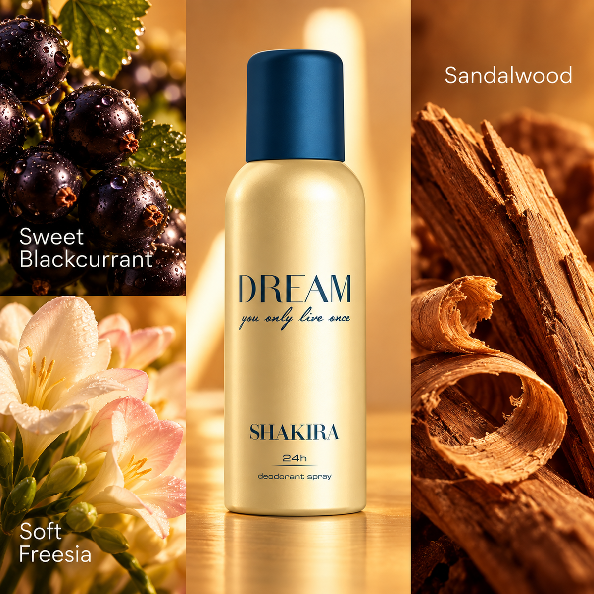 Shakira Dream You Only Live Once Deodorant Spray 150ml