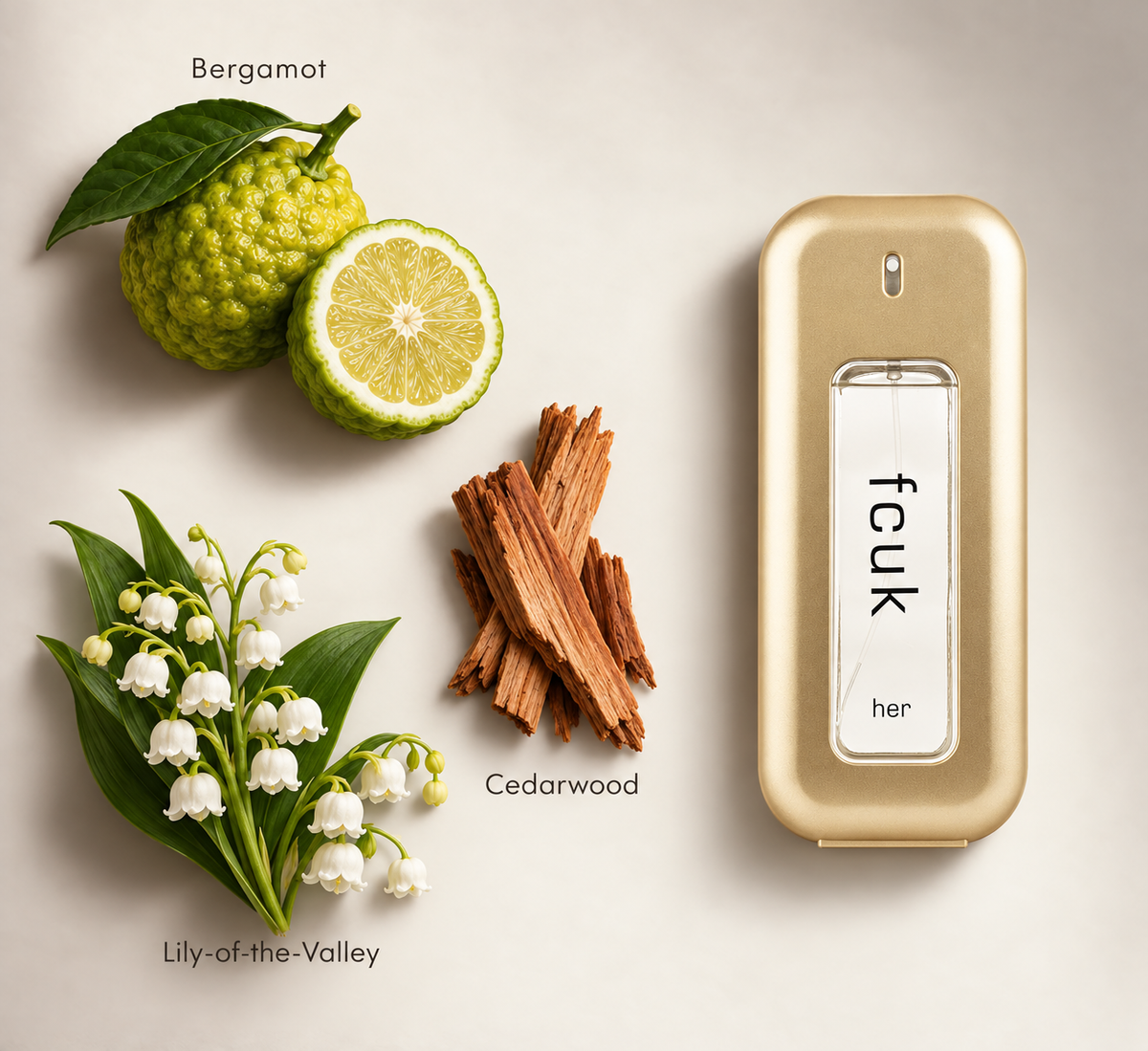 FCUK Her 100ml EDT Spray