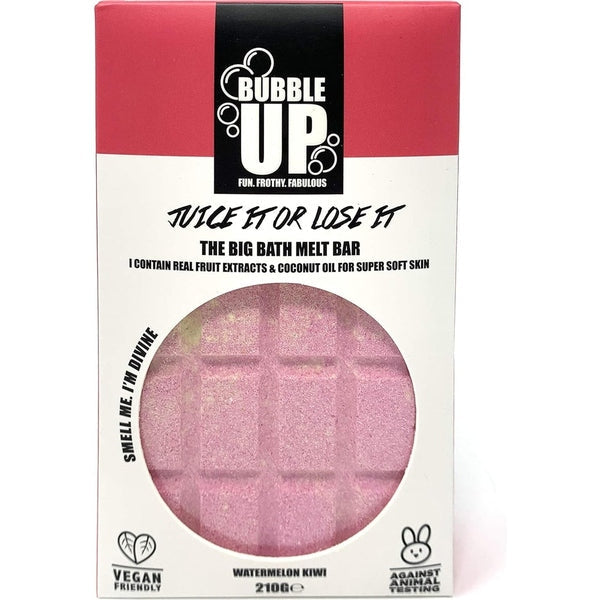 Bubbleup Watermelon + Kiwi Bath Oil Melt Bar