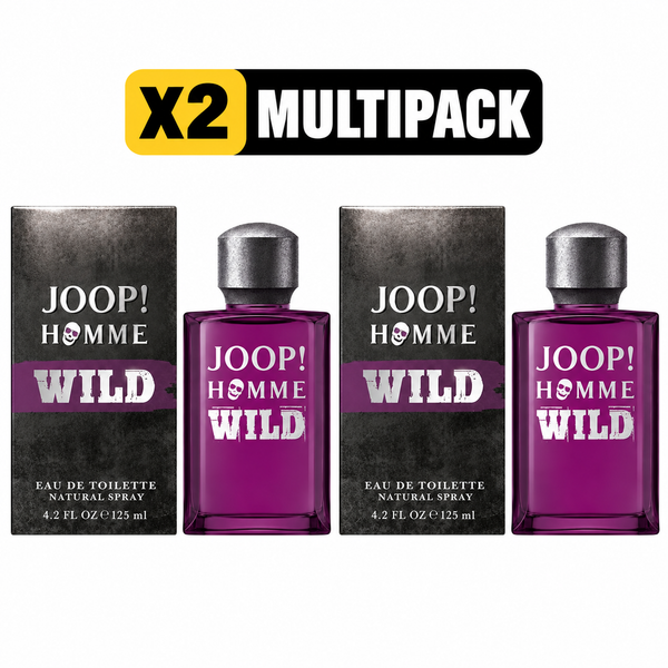 Joop! Homme Wild 125ml EDT Spray - X2 MULTIPACK
