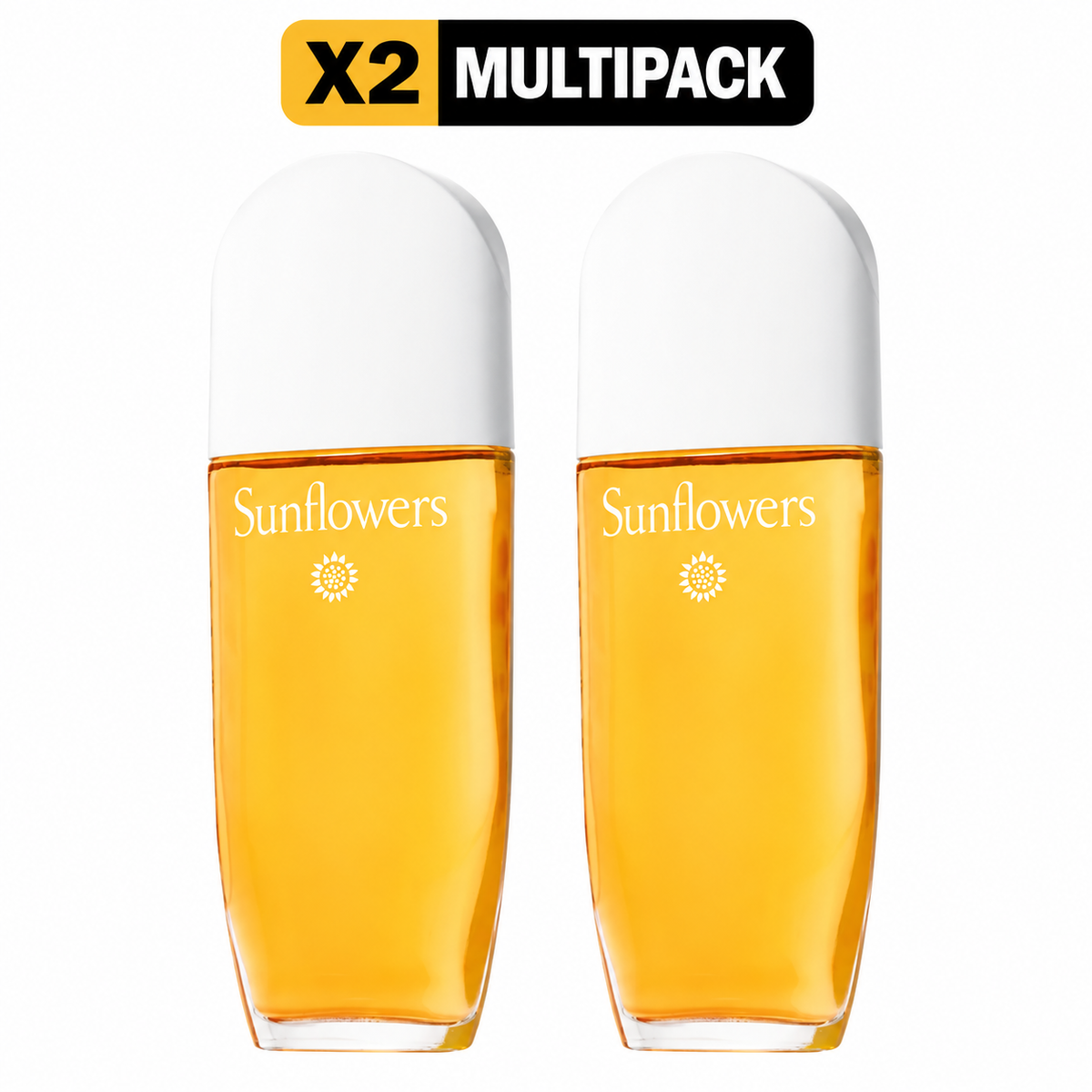 Elizabeth Arden Sunflowers 50ml EDT Spray - X2 MULTIPACK