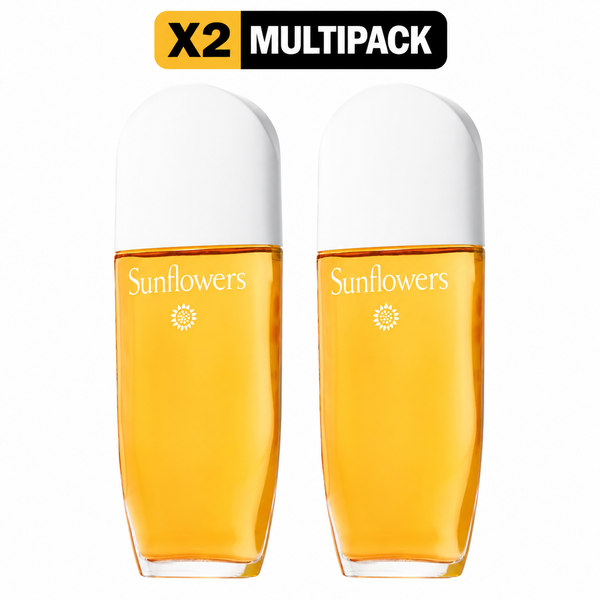 Elizabeth Arden Sunflowers 50ml EDT Spray - X2 MULTIPACK
