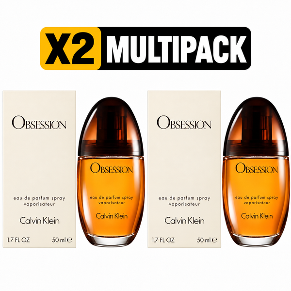 Calvin Klein Obsession 50ml EDP Spray - X2 MULTIPACK