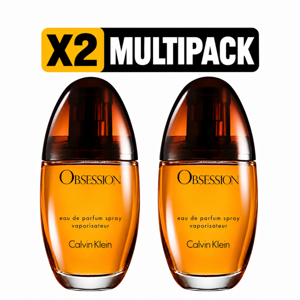 Calvin Klein Obsession 50ml EDP Spray - X2 MULTIPACK
