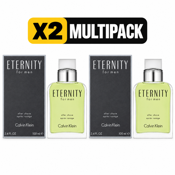 Calvin Klein Eternity For Men 100ml After Shave - X2 MULTIPACK