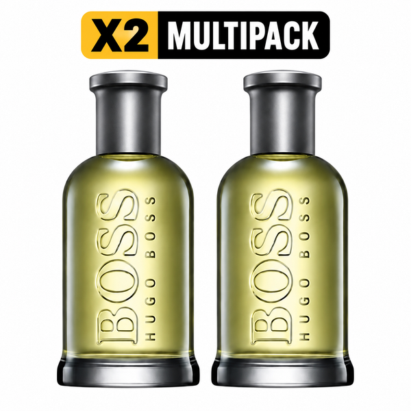 Hugo Boss Bottled 50ml Aftershave Splash - X2 MULTIPACK
