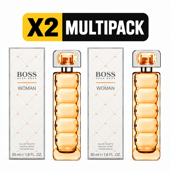 Hugo Boss Boss Orange Woman 50ml EDT Spray - X2 MULTIPACK