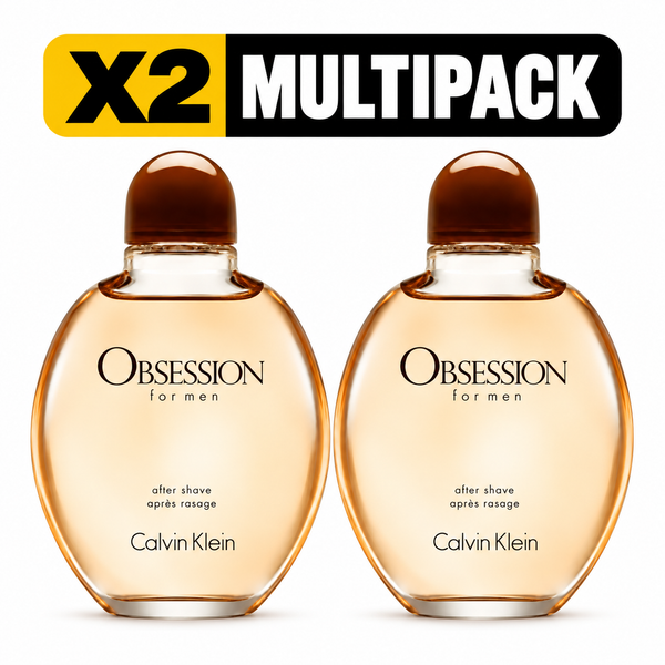 Calvin Klein Obsession For Men 125ml After Shave - X2 MULTIPACK