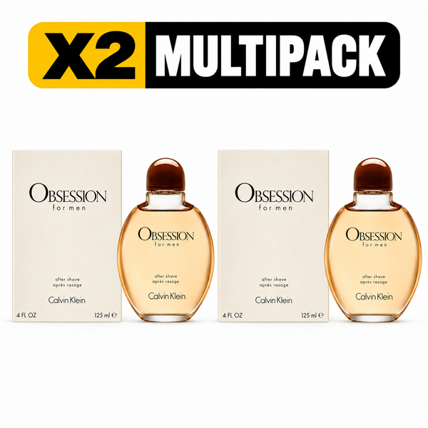 Calvin Klein Obsession For Men 125ml After Shave - X2 MULTIPACK