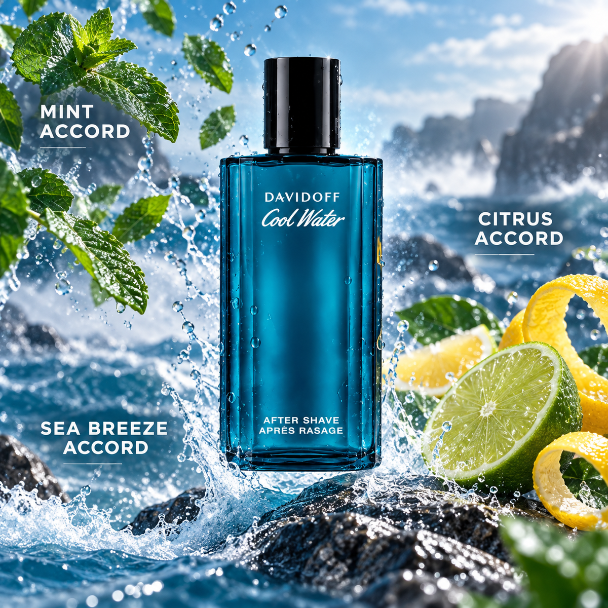 Davidoff Cool Water 75ml Aftershave