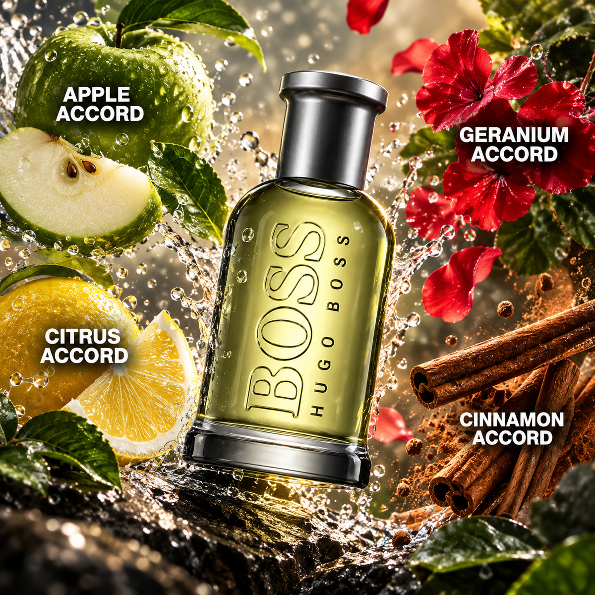 Hugo Boss Bottled 50ml Aftershave Splash