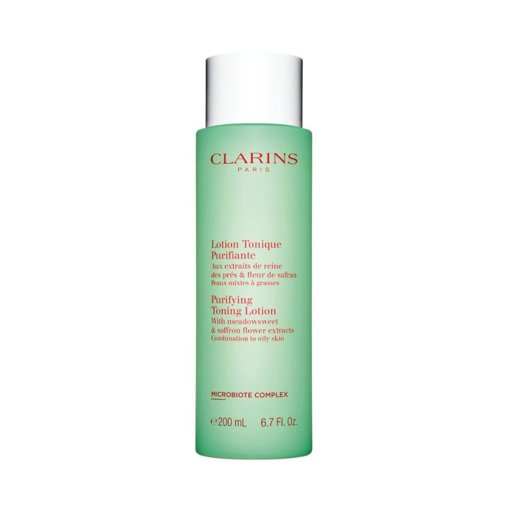 Clarins Purifying Toning Lotion With Meadowsweet & Saffron Flower Extracts 400ml