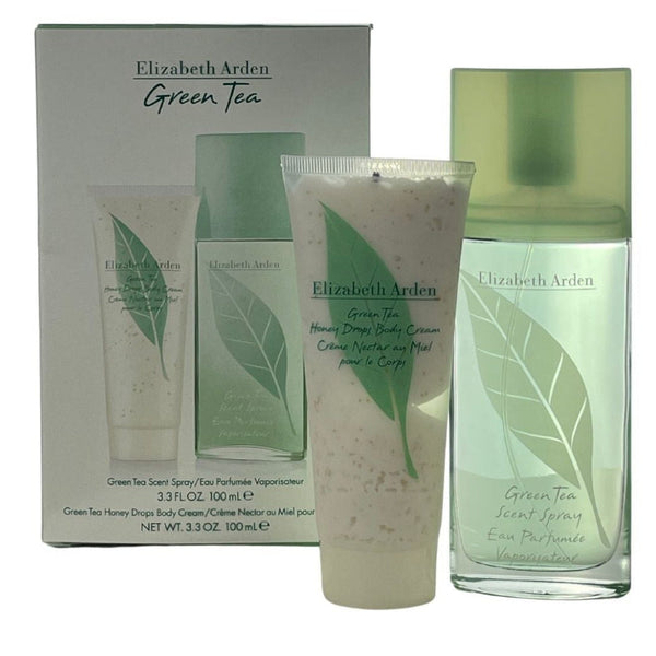 Elizabeth Arden Green Tea Gift Set 100ml EDP Spray + 100ml Body Cream