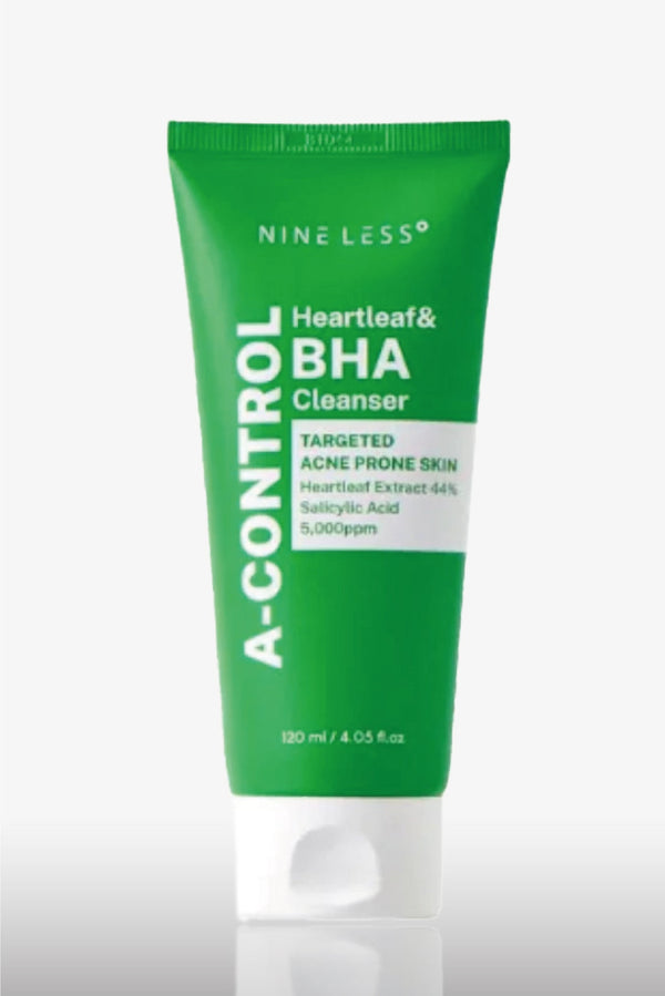 Nineless A-Control Heartleaf & BHA Cleanser 120ml