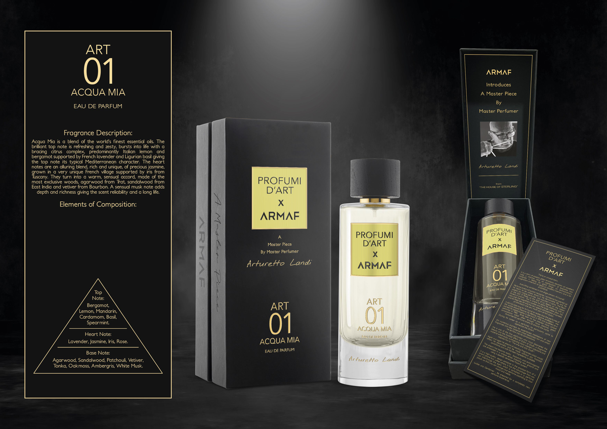 Armaf Profumi D'Art 01 Acqua Mia Eau De Parfum 105ml