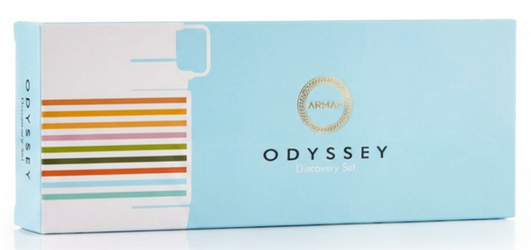 Armaf Odyssey Mini White Discovery Set 
Dubai Choc, Candee, Spectra, Limoni 12ml x4