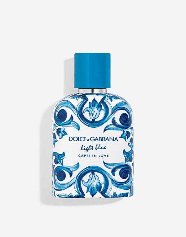 Dolce & Gabbana Light Blue Capri In Love Pour Homme 100ml EDP Spray + Light...