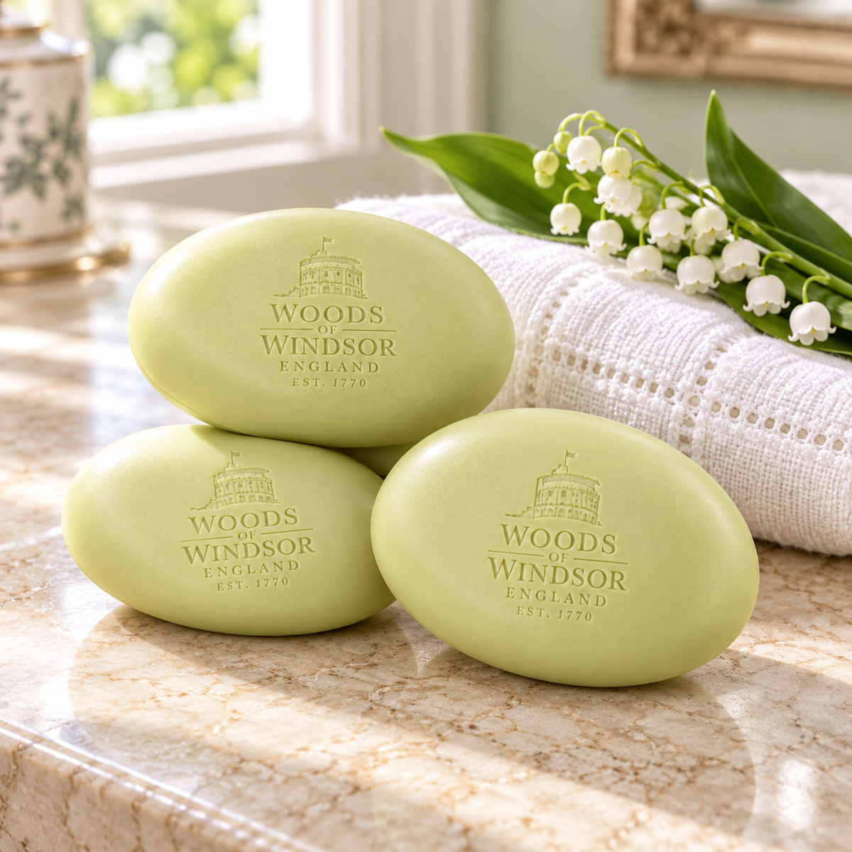 Woods Of Windsor Lily Of The Valley Soap 3 X 60G