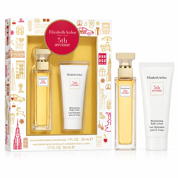 Elizabeth Arden 5th Avenue Gift Set 30ml EDP Spray + Body Lotion 50ml