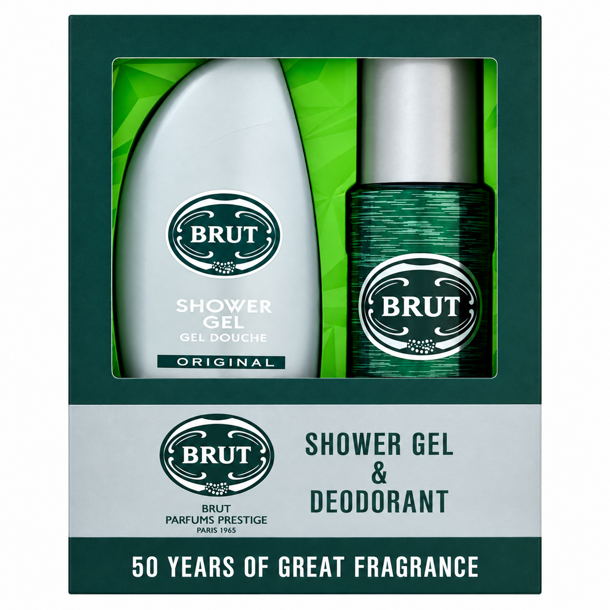 Faberge Brut 200ml Deodorant Spray / 250ml Shower Gel