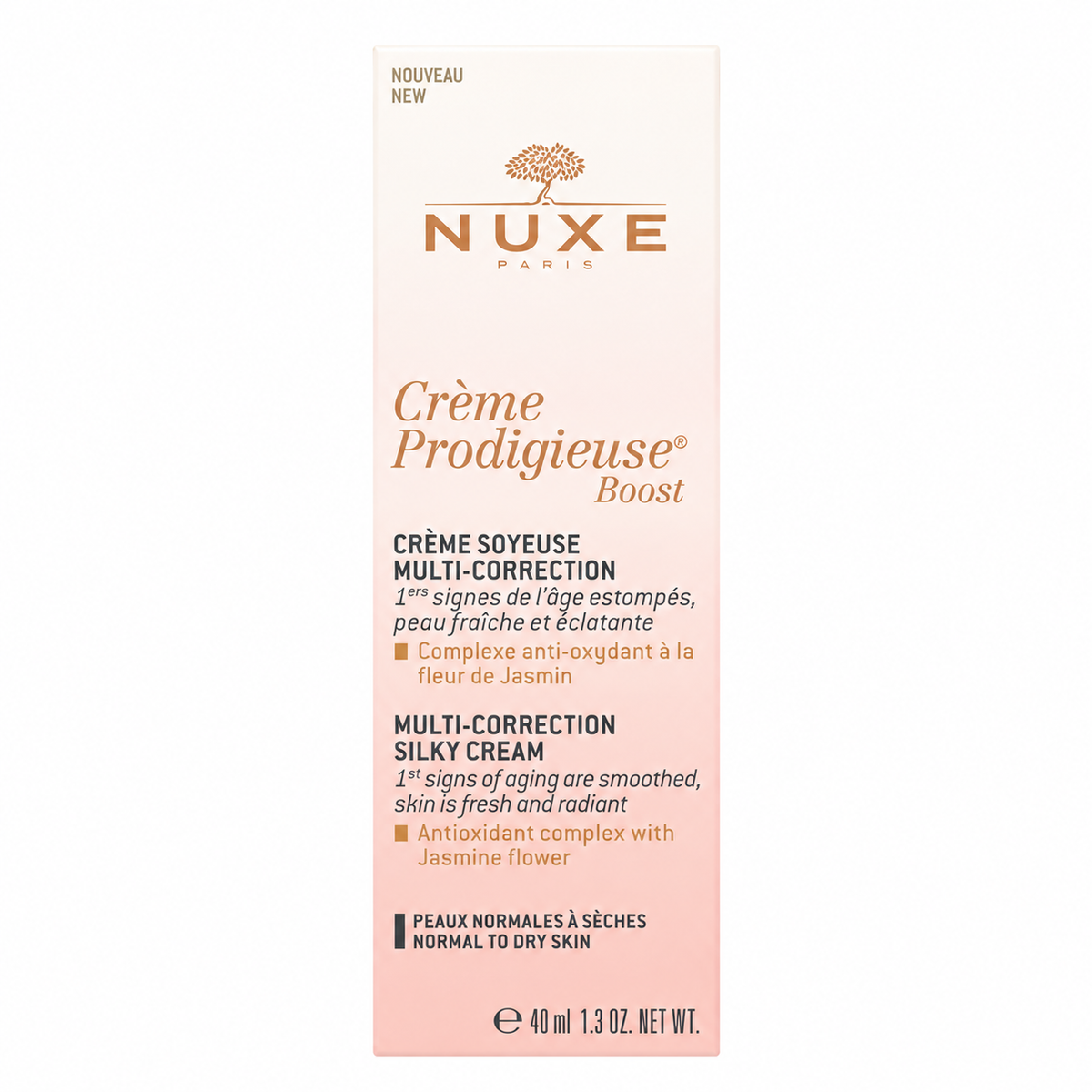 Nuxe Creme Prodigieuse Silky Gift Set Cream 40ml + Micellar Water 40ml