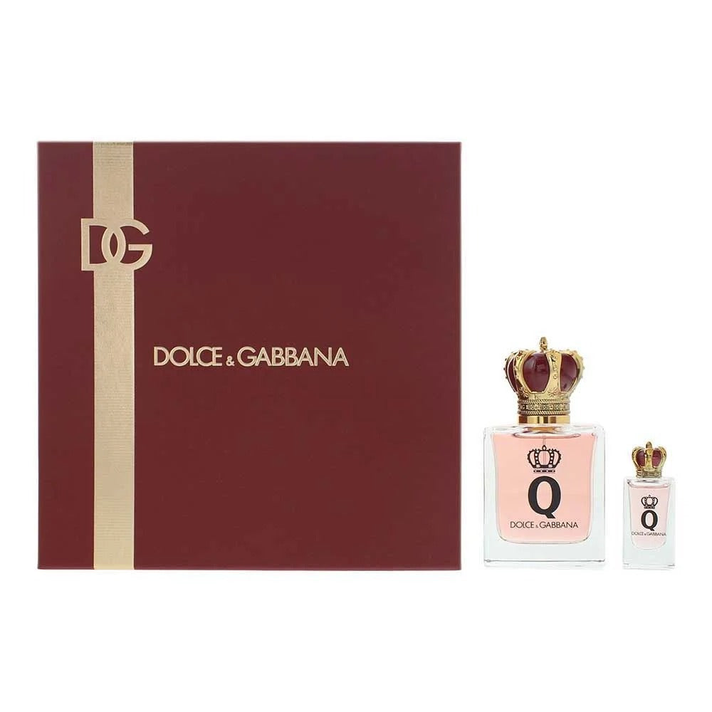 Dolce & Gabbana Q Gift Set 50ml EDP Spray + 5ml EDP Spray