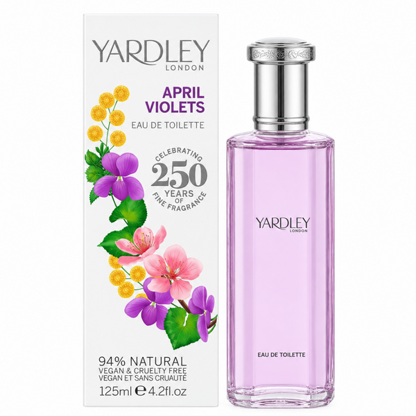 Yardley April Violets 125ml EDT Spray