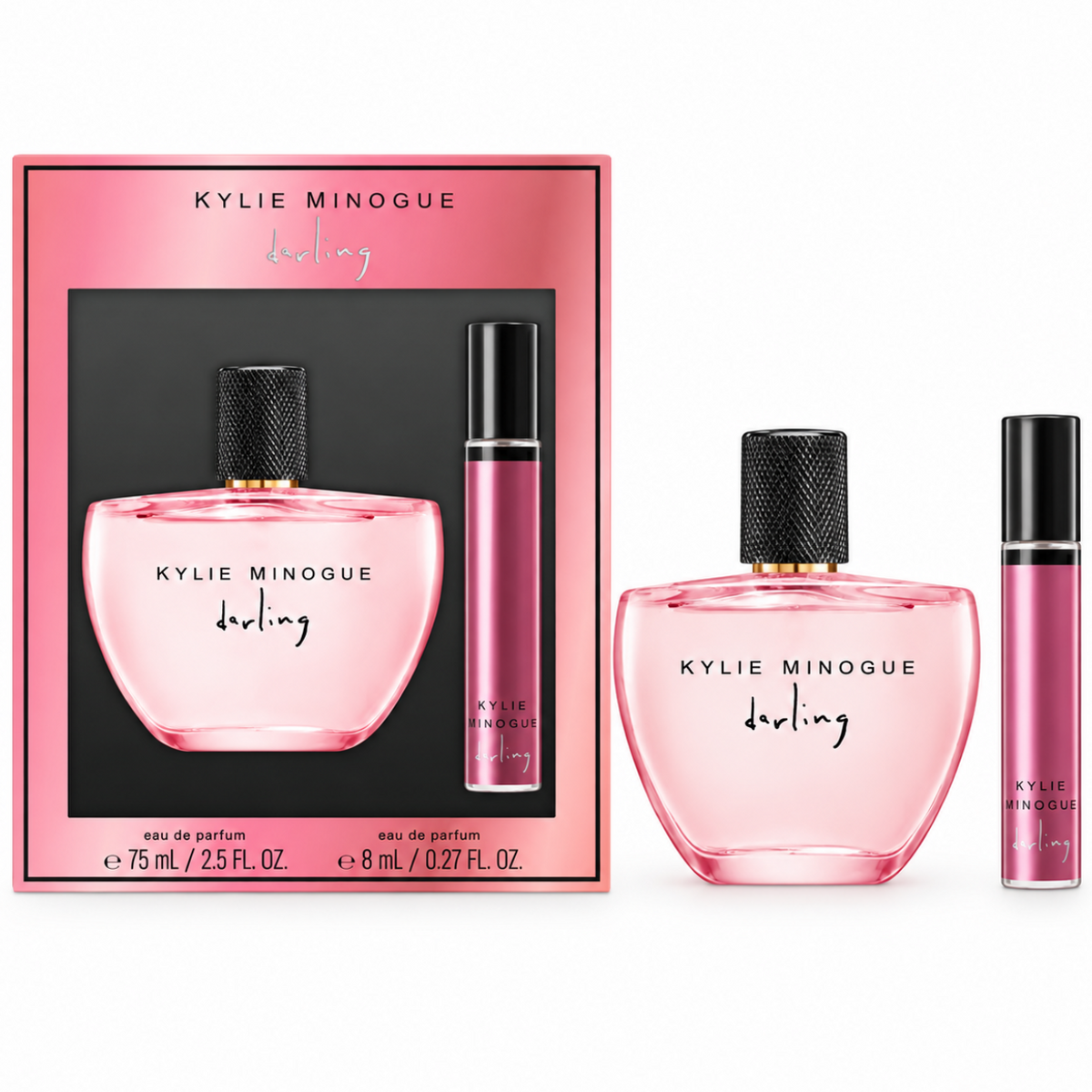 Kylie Minogue Darling Gift Set 75ml EDP + 8Ml EDP