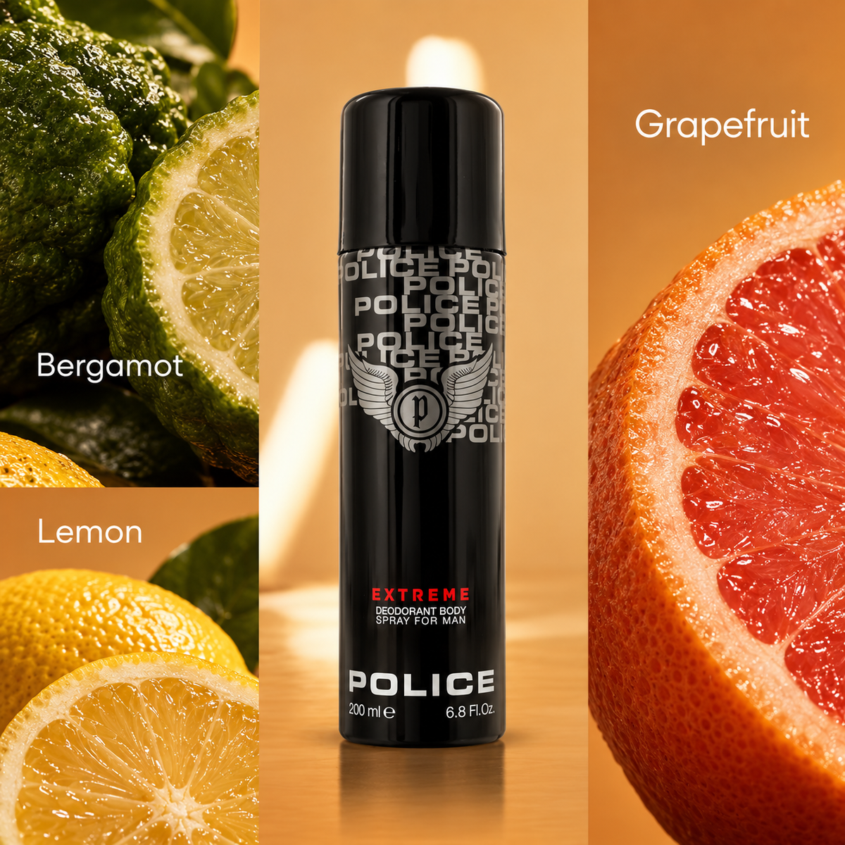 Police Extreme Deodorant Spray 200ml