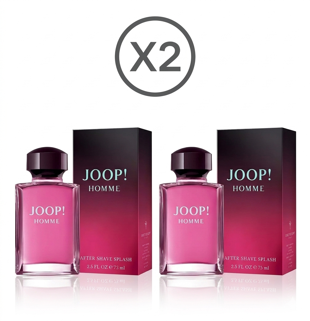 Joop Homme Aftershave 75ml X2 - Multipack