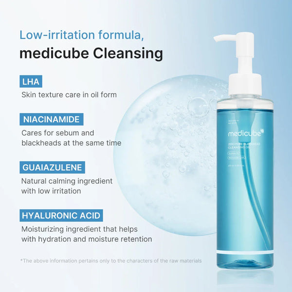 Medicube Zero Pore Blackhead Oil 205ml