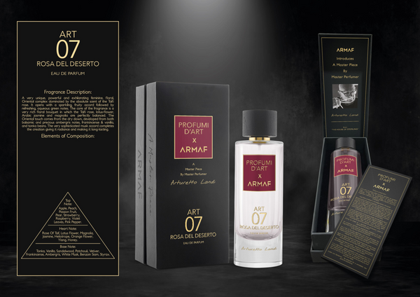 Armaf Profumi D'Art 07 Rosa Del Deserto Eau De Parfum 105ml