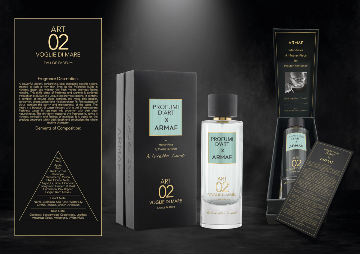 Armaf Profumi D'Art 02 Voglie Di Mare Eau De Parfum 105ml